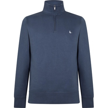 Jack Wills Блуза Jack Wills Jack Barchester Quarter Zip Sweatshirt - Faded Indigo