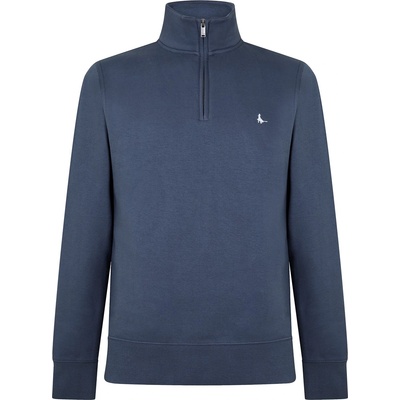 Jack Wills Блуза Jack Wills Jack Barchester Quarter Zip Sweatshirt - Faded Indigo