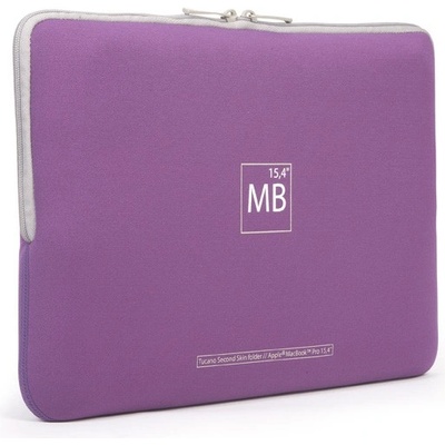 Tucano Неопренов калъф за MacBook Pro 16, Pro 15 и преносими компютри до 16 инча - Tucano Second Skin Folder (лилав)