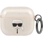 Karl Lagerfeld Калъф Karl Lagerfeld KLA3UKHGD Glitter Karl`s Head, за Apple AirPods 3 (KF000842-0)