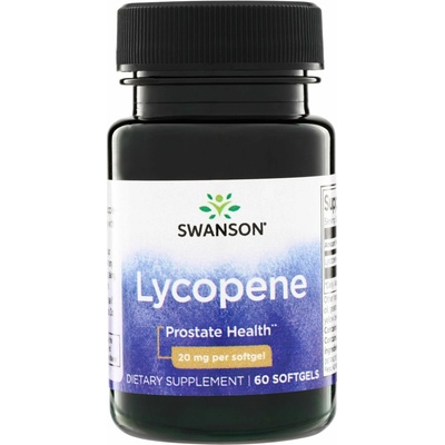 Swanson Lycopene 20 mg 60 gélové tabliety