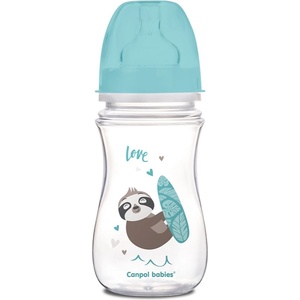 Canpol babies Exotic Animals бебешко шише Blue