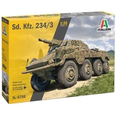 ITALERI Model Kit military 6756 Sd. Kfz. 234/3 1:35