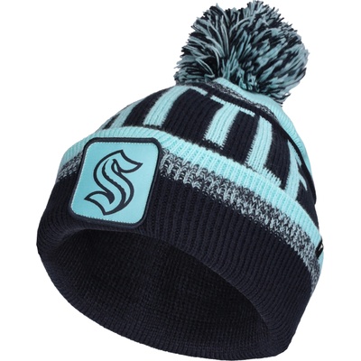 FANATICS Seattle kraken thrive cuffed pom beanie uni