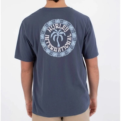 Hurley Palm S/S modrá