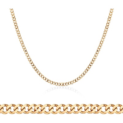 SAVICKI Синджирче Savicki 2, 55 мм: 585 злато, pancerka