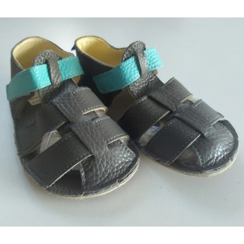 Baby Bare Shoes sandálky blue beetle