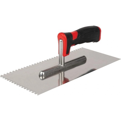 Těsmat cz Hladítko nerez 27x13cm, zub 12mm TESD3025
