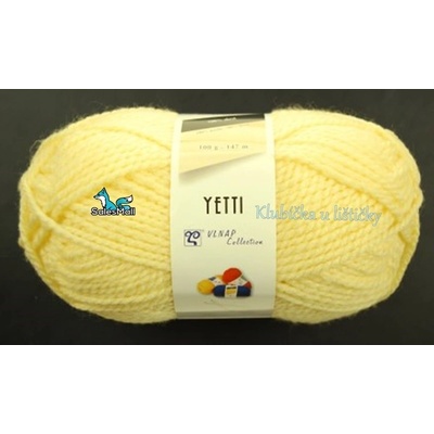 Vlnap Příze Yetti 54033- žlutá