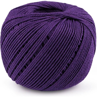 Bavlněná příze macrame Ø2 mm rozčesávací Varianta: 8 fialová, Balení: 1 ks 59025/151191/272316