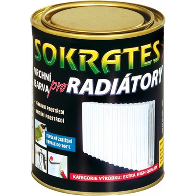 Sokrates Radiátor lesklá 1000 biela 5 kg