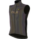 Alé vesta GUSCIO BLACK REFLECTIVE VEST čierna pánska