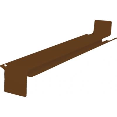 Hliníková průběžná spojka venkovních parapetů - zlatý dub