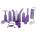 ostatní Комплект секс играчки Dirty Dozen Purple