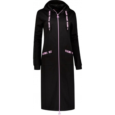 Kixmi dámská mikina SENONA černá/růžová