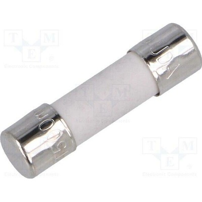 CONQUER ELECTRONIC UDA 500MA 250V Pojistka: tavná; keramická,kulatý; 500mA; 250VAC; zpožděná; 5x20mm