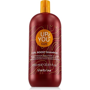 Inebrya Up to You Curl Boost Shampoo hydratační šampon pro vlnité kudrnaté a kadeřavé vlasy 1000 ml