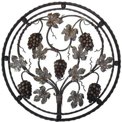 Ornament hrozno 30 x 8 mm, 25 x 5 mm, ø 690 mm