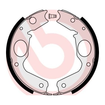 Sada brzd. čeľustí parkov. brzdy BREMBO S 54 518 S 54 518