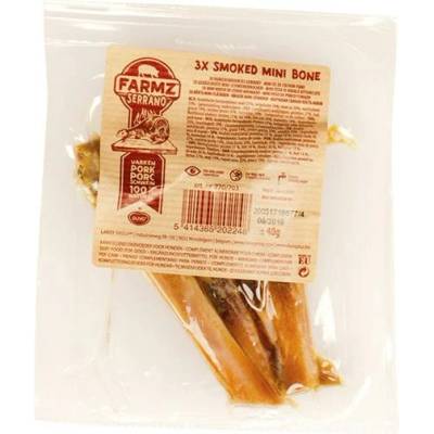 Duvo+ Kost vepřová uzená mini Farmz 40 g