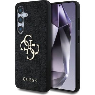 GUESS Гръб Guess за Samsung Galaxy S25 Plus , PU, 4G Metal Logo Case, Черен (3666339449056)