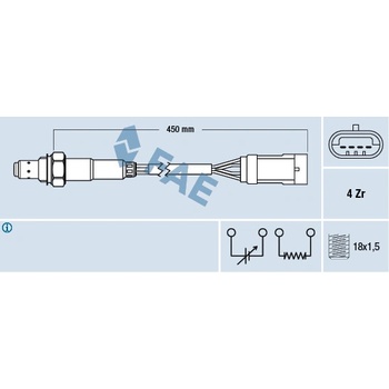 Lambda sonda FAE 77207