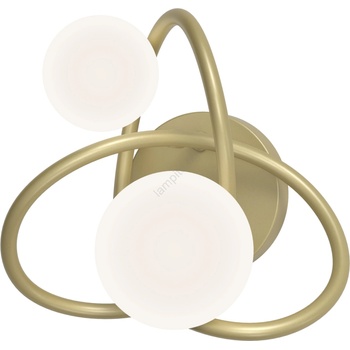 Image 1 of WOFI 4014-201 - LED аплик NANCY 2xG9/3, 5W/230V златист/бял (W3942)