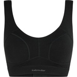 Icebreaker Дамски спортен сутиен Icebreaker Women's Merino Queens Clasp Bra Sports bra - Black - размер XL (114-3712-0115)