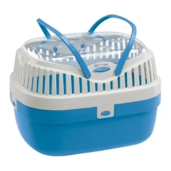 Ferplast - Aladino Medium - Транспортна чанта за гризачи и други дребни животни с циркулация на въздуха, 30 x 23 x h 21 см