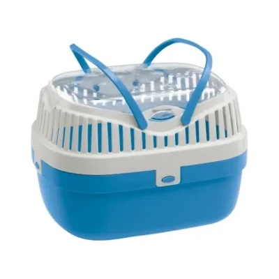 Ferplast - Aladino Medium - Транспортна чанта за гризачи и други дребни животни с циркулация на въздуха, 30 x 23 x h 21 см