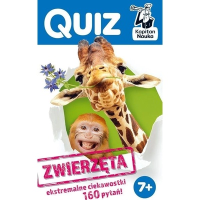 Kapitan Nauka Капитан Наука Викторина Животни Викторина 7+ Юстина Коласинска (9788367663137)