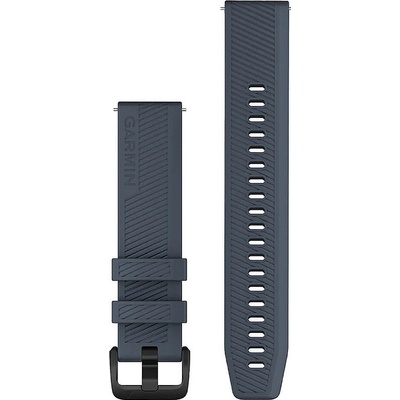 Garmin Quick Release 20 mm silikónový remienok modrý s čiernou prackou 010-13076-01