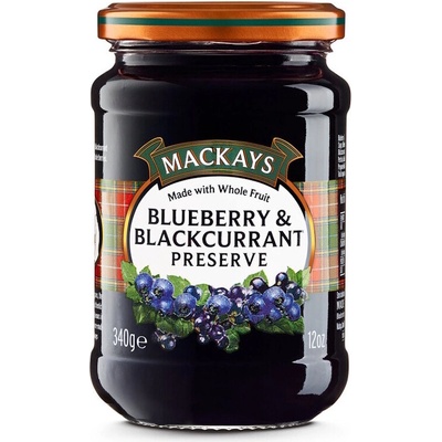 Mackay's Džem borůvky a černý rybíz 340 g