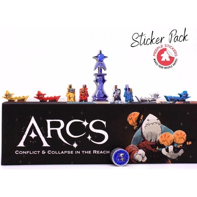 Meeple Stickers samolepky pro arcs