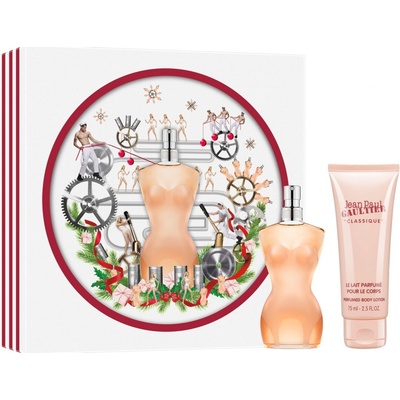 Jean Paul Gaultier Classique EDT 50 ml + telové mlieko 75 ml darčeková sada