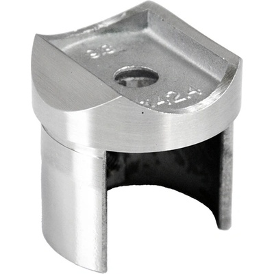 Prechod na trubku ø 42,4 mm, lepený spoj, brúsená AISI 304