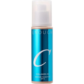 Enough Фон дьо тен с троен колаген 100мл. ENOUGH COLLAGEN 3X Moisture Foundation SPF 15 21N