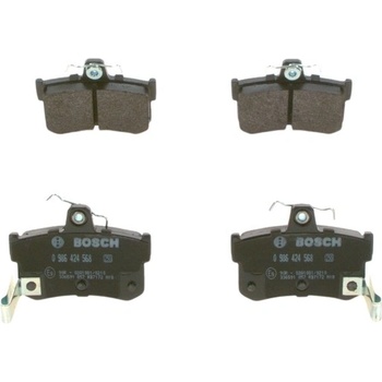 Sada brzdových platničiek kotúčovej brzdy BOSCH 0 986 424 568
