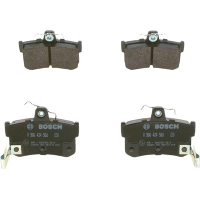 Sada brzdových platničiek kotúčovej brzdy BOSCH 0 986 424 568