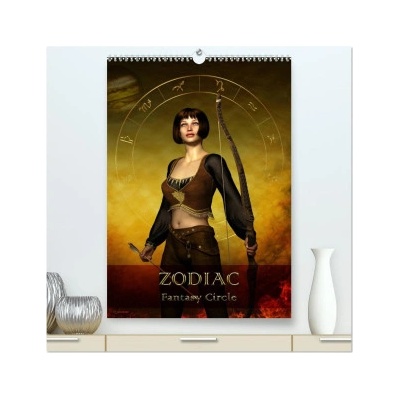 Calvendo Zodiac Fantasy Circle (High Quality Premium Wall Calendar 2026 DIN A2 portrait), CALVENDO 12 Month Wall Calendar | Calvendo, Britta Glodde