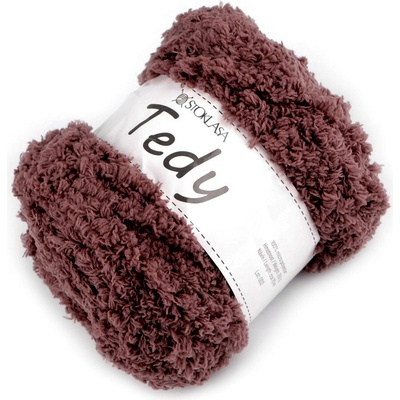 Pletací příze Tedy 100 g Varianta: 7 (37) hnědá, Balení: 1 ks 57861/147359/269739
