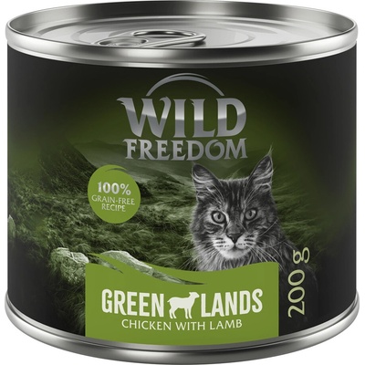 Wild Freedom Adult bezobilné Green Lands jahňacie & kuracie 6 x 200 g