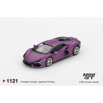 Mini GT LAMBORGHINI REVUELTO VIOLA 30TH MATTE 2024 1:64