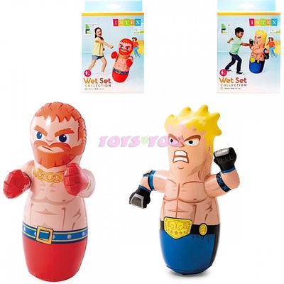 Intex 44672 3D Bop bags Boxovací panák Modrý Boxer