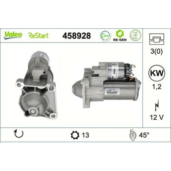 Startér VALEO 458928