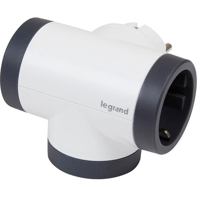 Legrand АДАПТЕР 3 ГНЕЗДА Т- ОБРАЗЕН ВЪРТЯЩ legrand 694521 (3414971944640)