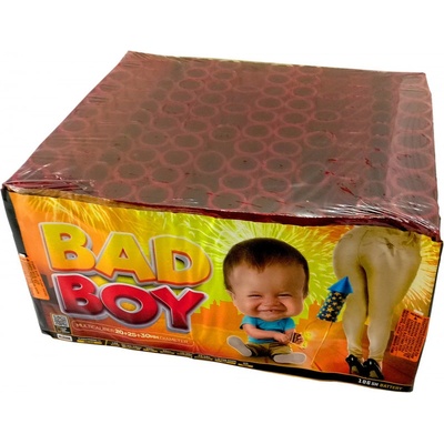 Kompaktný ohňostroj Bad boy 106 rán 20 25 30 mm