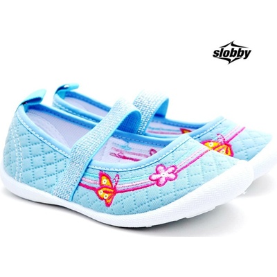 Slobby dívčí tenisky 131-0060-T1 sv. modré