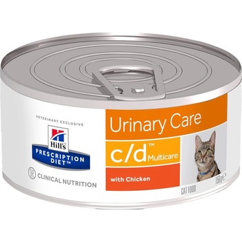 Hill´s Prescription Diet Feline C/D kuracie 6 x 156 g