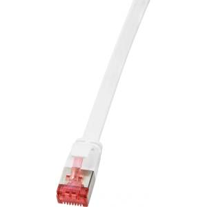 LogiLink Patch кабел SlimLine, плосък, Cat. 6A, U/FTP, 10 м